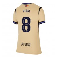 Dámy Fotbalový dres Barcelona Pedri Gonzalez #8 2025-26 Venkovní Krátký Rukáv